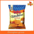 Back Sealed Aluminium Foil Pouch Packaging For Snack Puffed Food Such As Crisps , Chips